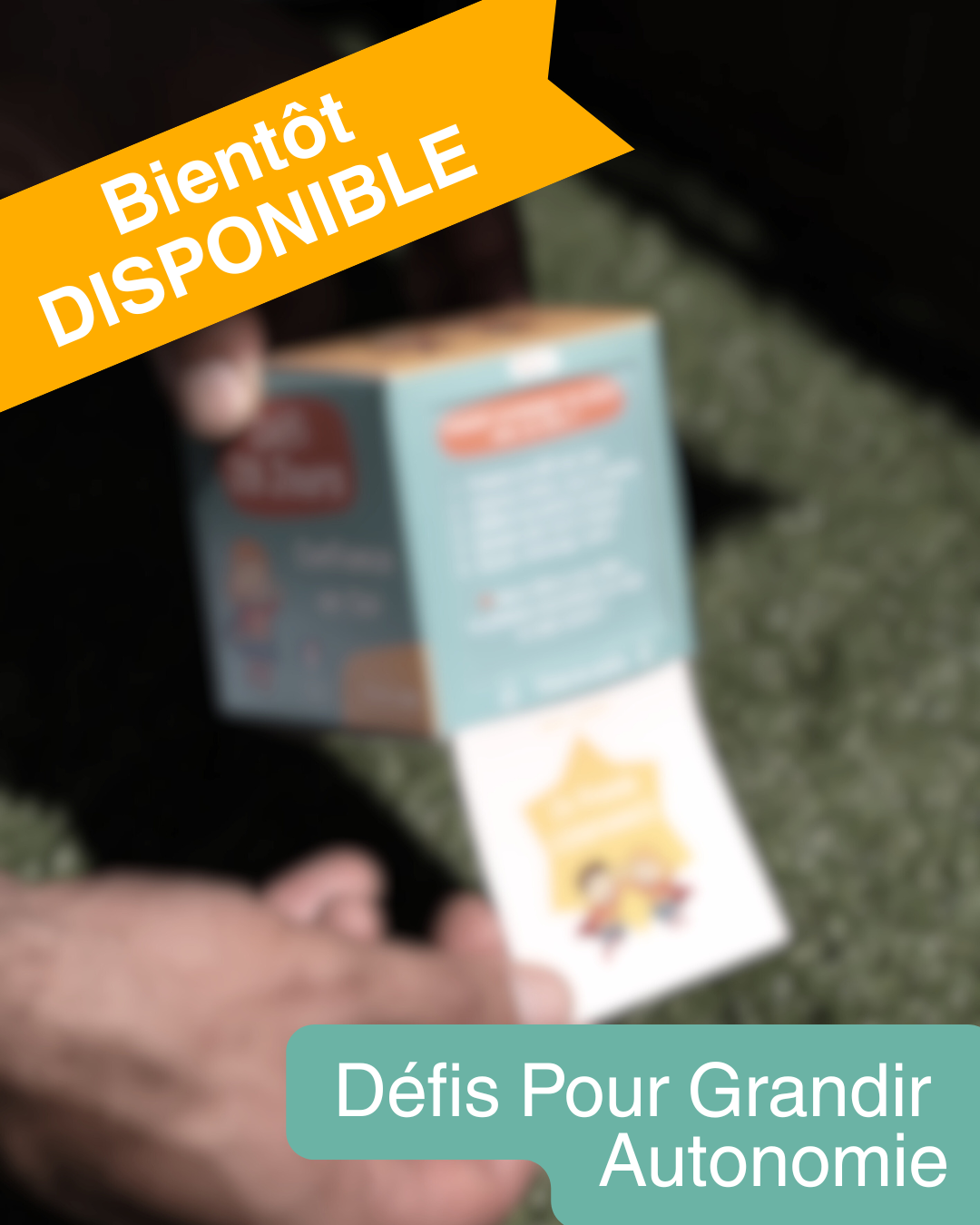 Boîte Défis pour Grandir™ – Autonomie (3–6 ans) (Bientôt disponible)